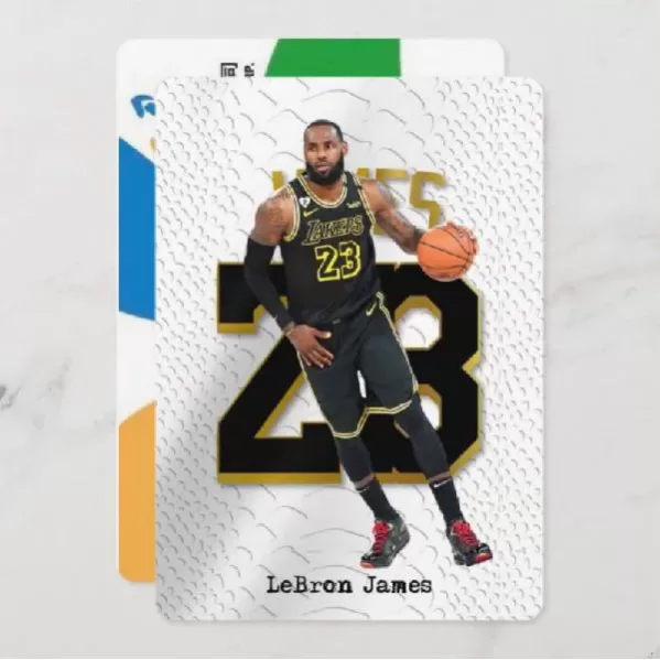 勒布朗·詹姆斯历史得分王纪念相框
